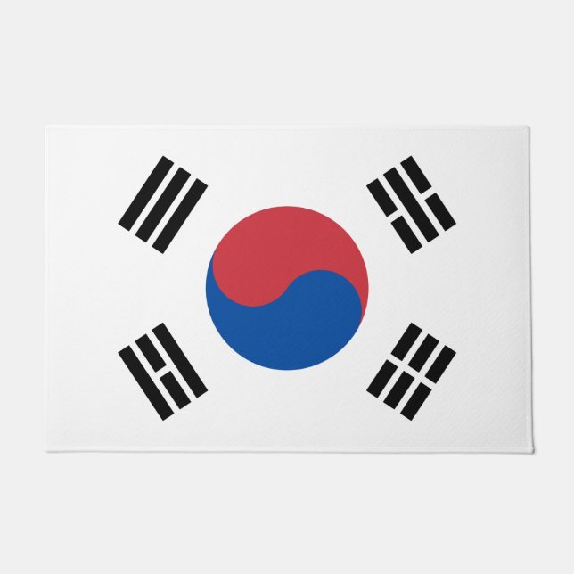 Vlag van Zuid-Korea (ROK) Deurmat (Voorkant)