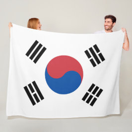 Vlag van Zuid-Korea (ROK) Fleece Deken