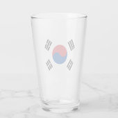 Vlag van Zuid-Korea (ROK) Glas (Achterkant)