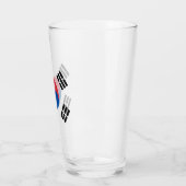 Vlag van Zuid-Korea (ROK) Glas (Links)