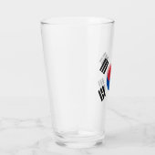 Vlag van Zuid-Korea (ROK) Glas (Rechts)