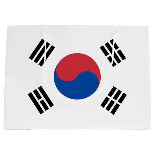 Vlag van Zuid-Korea (ROK) Groot Cadeauzakje (Voorkant)