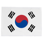 Vlag van Zuid-Korea (ROK) Groot Cadeauzakje (Achterkant)