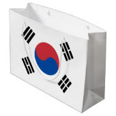 Vlag van Zuid-Korea (ROK) Groot Cadeauzakje (Achterkant Gekanteld)