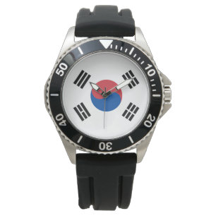 Vlag van Zuid-Korea (ROK) Horloge