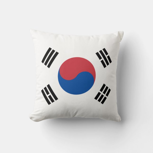 Vlag van Zuid-Korea (ROK) Kussen (Voorkant)