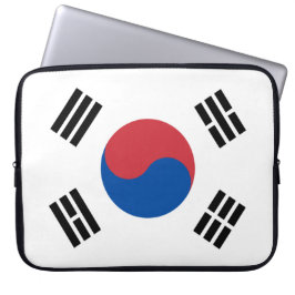 Vlag van Zuid-Korea (ROK) Laptop Sleeve