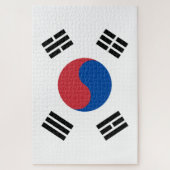 Vlag van Zuid-Korea (ROK) Legpuzzel (Verticaal)
