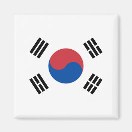 Vlag van Zuid-Korea (ROK) Magneet