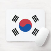 Vlag van Zuid-Korea (ROK) Muismat (Met muis)