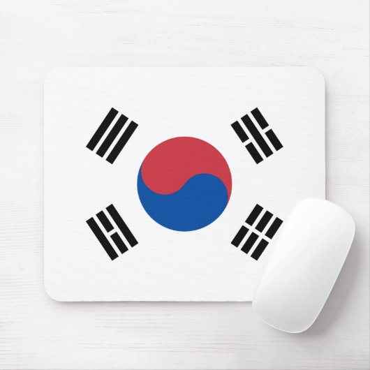 Vlag van Zuid-Korea (ROK) Muismat (Met muis)
