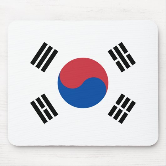 Vlag van Zuid-Korea (ROK) Muismat (Voorkant)