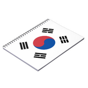 Vlag van Zuid-Korea (ROK) Notitieboek