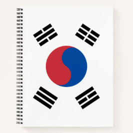 Vlag van Zuid-Korea (ROK) Notitieboek