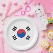 Vlag van Zuid-Korea (ROK) Papieren Bordje (Feest)