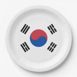Vlag van Zuid-Korea (ROK) Papieren Bordje