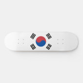 Vlag van Zuid-Korea (ROK) Persoonlijk Skateboard (Horizontaal)