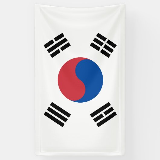Vlag van Zuid-Korea (ROK) Spandoek (Verticaal)