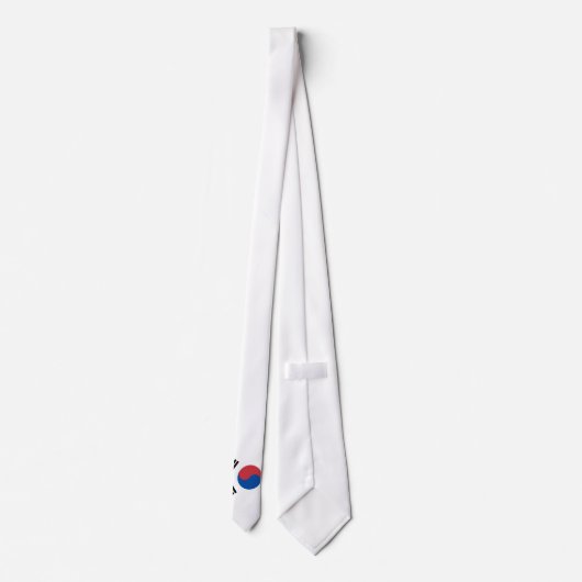 Vlag van Zuid-Korea (ROK) Stropdas (Achterkant)