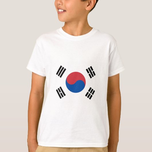 Vlag van Zuid-Korea (ROK) T-shirt (Voorkant)