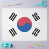 Vlag van Zuid-Korea (ROK) Tissuepapier (Craft)