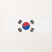 Vlag van Zuid-Korea (ROK) Yogamat (Voorkant (horizontaal))