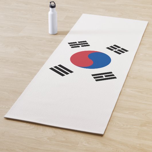 Vlag van Zuid-Korea (ROK) Yogamat (In situ)