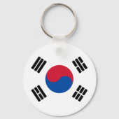 Vlag van Zuid-Korea Sleutelhanger (Achterkant)