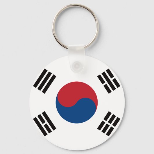 Vlag_van_Zuid-Korea Sleutelhanger (Voorkant)