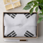 Vlag van Zuid-Korea Tissuepapier (Geschenk)