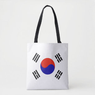 Vlag van Zuid-Korea Tote Bag