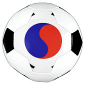 Vlag van Zuid-Korea Voetbal (Gedraaid)