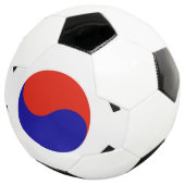 Vlag van Zuid-Korea Voetbal (Drie kwart)