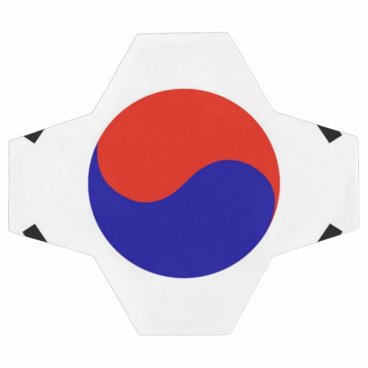 Vlag van Zuid-Korea Voetbal (Enkel)