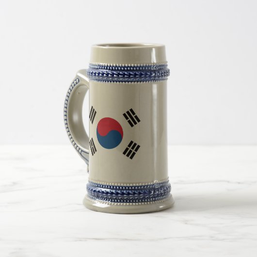 vlag van Zuid-Korea - Yin Yang Bierpul (Voorkant links)