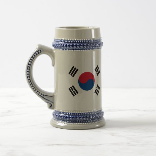 vlag van Zuid-Korea - Yin Yang Bierpul (Links)