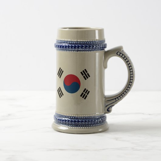 vlag van Zuid-Korea - Yin Yang Bierpul (Rechts)