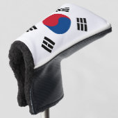 vlag van Zuid-Korea - Yin Yang Golfheadcover (3/4 voorkant)