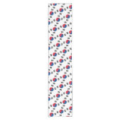 vlag van Zuid-Korea - Yin Yang Korte Tafelloper (Voorkant)