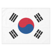 vlag van Zuid-Korea - Yin Yang Tafelkleed (Voorkant (Horizontaal))