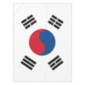 vlag van Zuid-Korea - Yin Yang Tafelkleed (Voorkant)