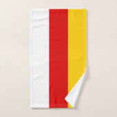 Vlag van Zuid-Ossetië Bad Handdoek (Handdoek)