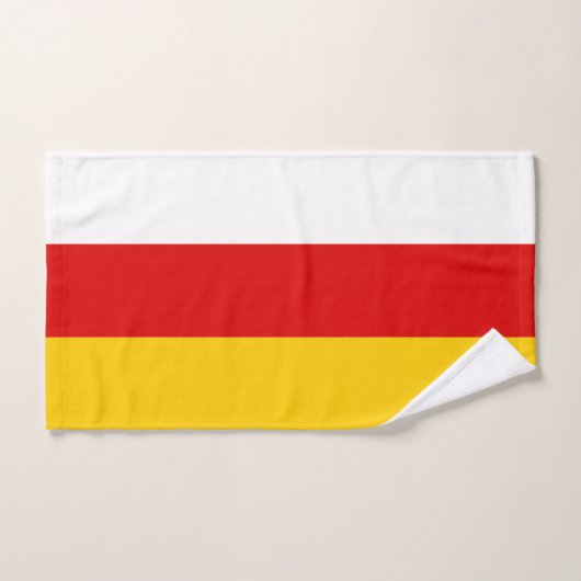 Vlag van Zuid-Ossetië Bad Handdoek (Handdoek)