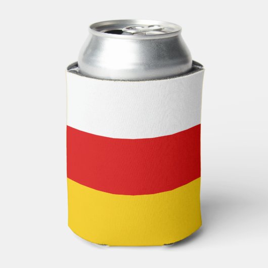 Vlag van Zuid-Ossetië Blikjeskoeler (Blikje Voorkant)