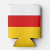Vlag van Zuid-Ossetië Blikjeskoeler (Achterkant)