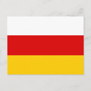 Vlag van Zuid-Ossetië Briefkaart
