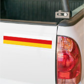 Vlag van Zuid-Ossetië Bumpersticker (Op Truck)