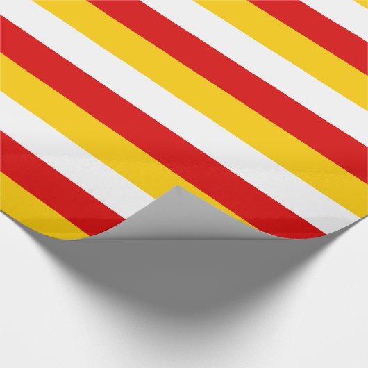 Vlag van Zuid-Ossetië Cadeaupapier (Hoek)