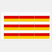 Vlag van Zuid-Ossetië Labels (Vel)