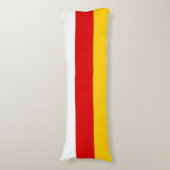 Vlag van Zuid-Ossetië Lichaamskussen (Voorkant Verticaal)